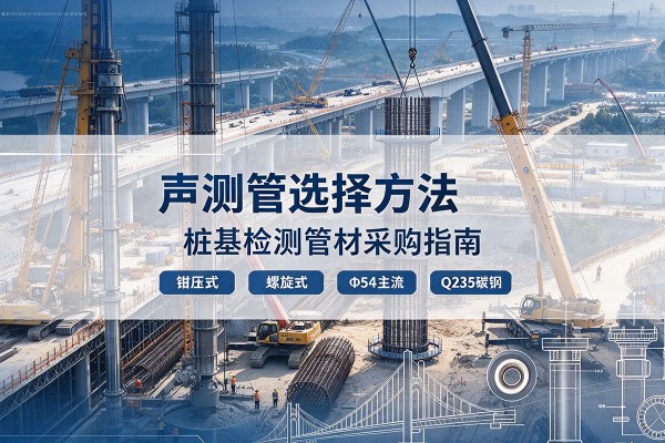 武宁声测管选型标准